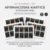 Afirmacijske kartice_Financijsko obilje i prosperitet_Infinitum Design